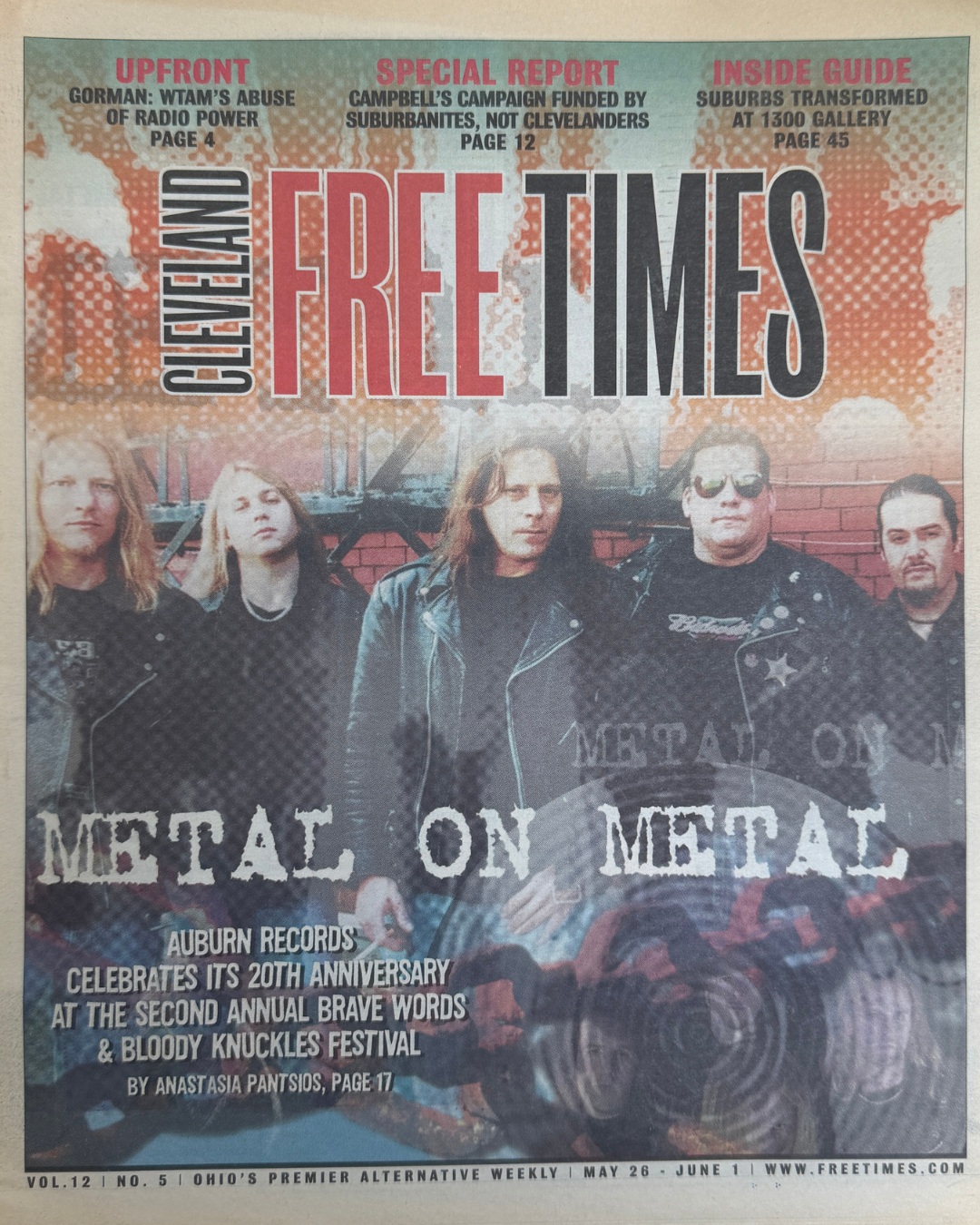 Metal on Metal, Auburn Records Celebrates 20th Anniversary
