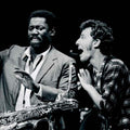 Bruce Springsteen and Clarence Clemons by Anastasia Pantsios