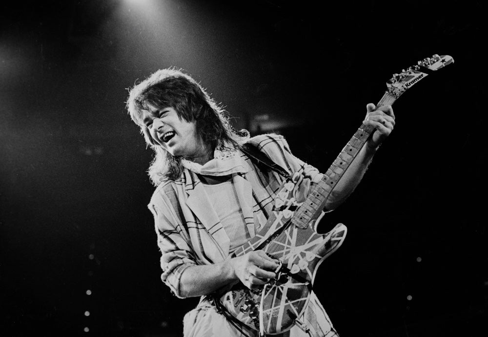 Eddie Van Halen of Van Halen by Anastasia Pantsios