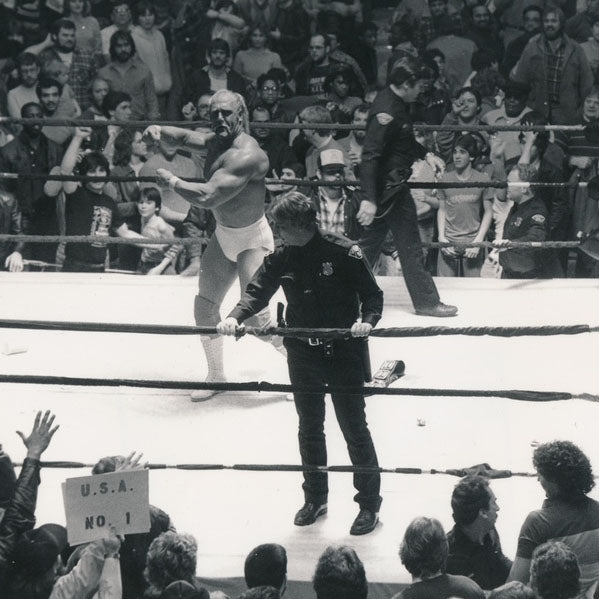 Hulk Hogan at Richfield Coliseum by Anastasia Pantsios
