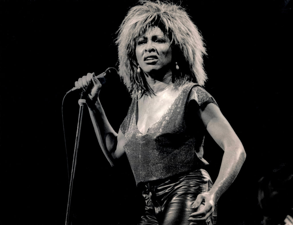 Tina Turner in Leather Pants by Anastasia Pantsios